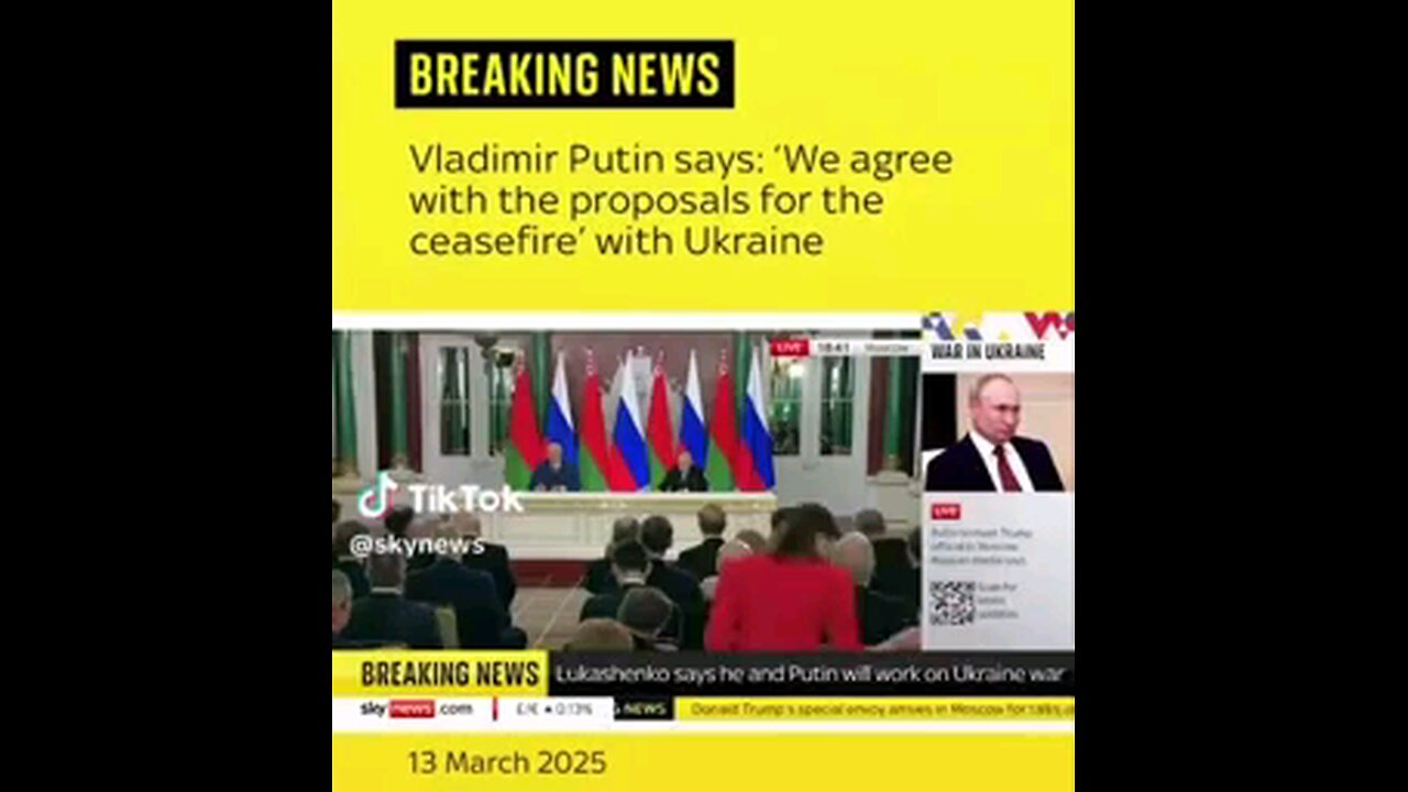 Russia Agrees With The Temporary Ceasefire In Ukraine
