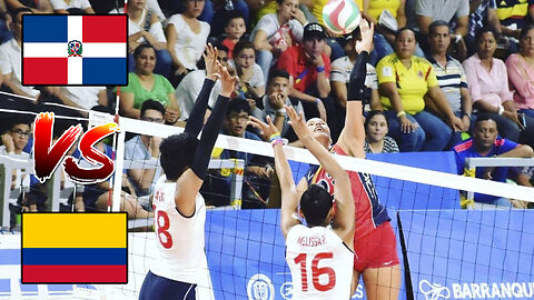 Colombia 🇨🇴 vs Dominicana 🇩🇴 Voleibol Sala por la medalla de oro 🥇 |Juegos Centroamericanos 2018|
