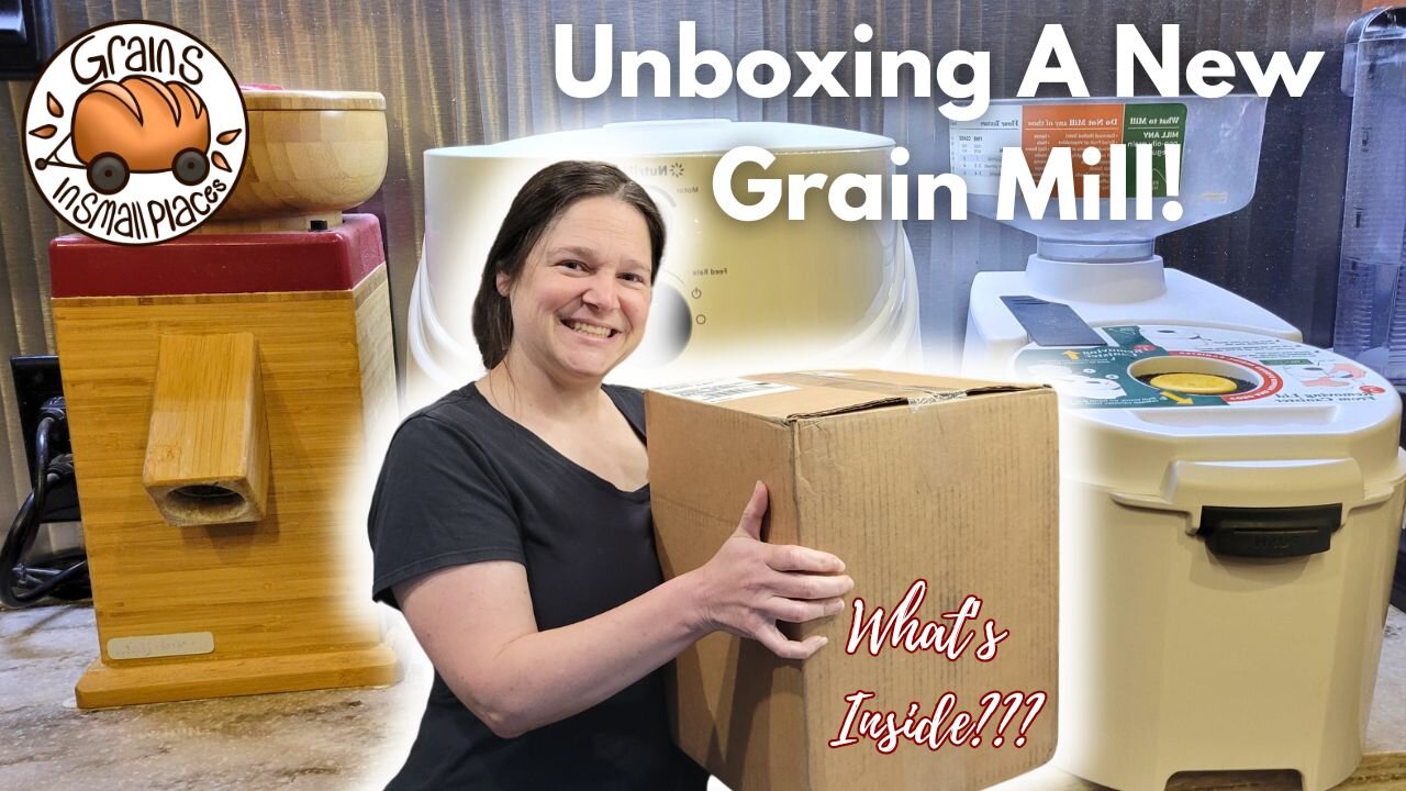Unboxing My New Grain Mill! What Did I Get?