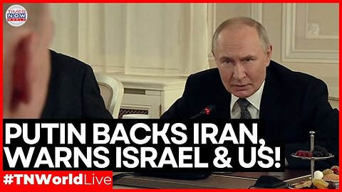 LIVE NEWS | Putin DEFENDS Iran, Blasts Regime Change Calls by Trump & Netanyahu! |TIMES NOW WORLD