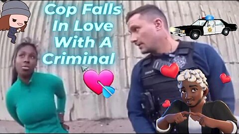 Cop Flirts With Female Suspect