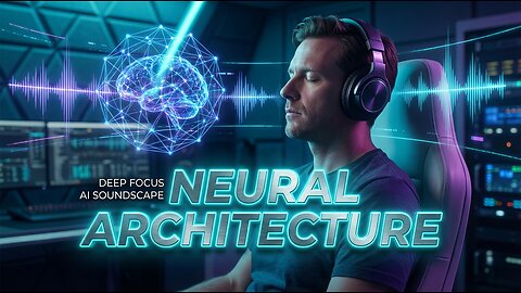 Neural Architecture – Deep Focus AI Soundscape (1 Hour) | VoxAI
