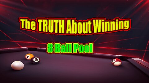 🎱 The TRUTH About Winning at 8 Ball Pool (It's Not Trick Shots)