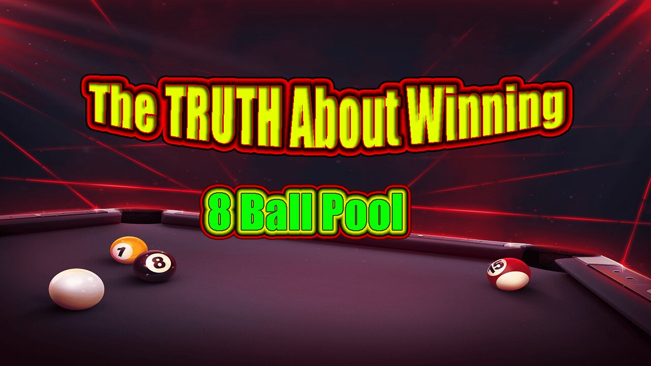 🎱 The TRUTH About Winning at 8 Ball Pool (It's Not Trick Shots)