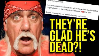 They're HAPPY Hulk Hogan is Dead.