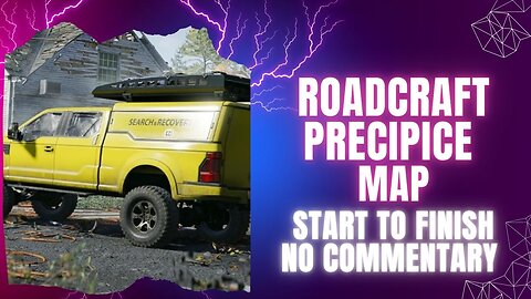 Roadcraft Precipice Map 100% Clear No Commentary