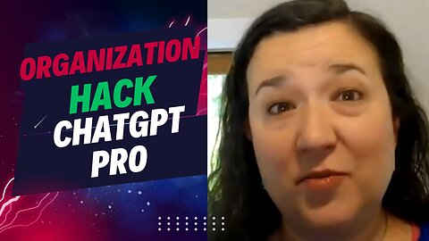 ChatGPT Organizational Hack: Keep Chats Filed Properly