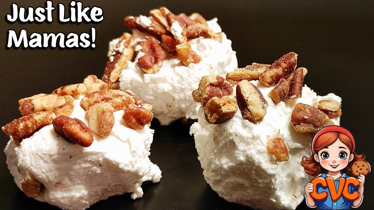 Old Fashioned Divinity Recipe - Pecan Log Rolls - Divinity Candy Recipe