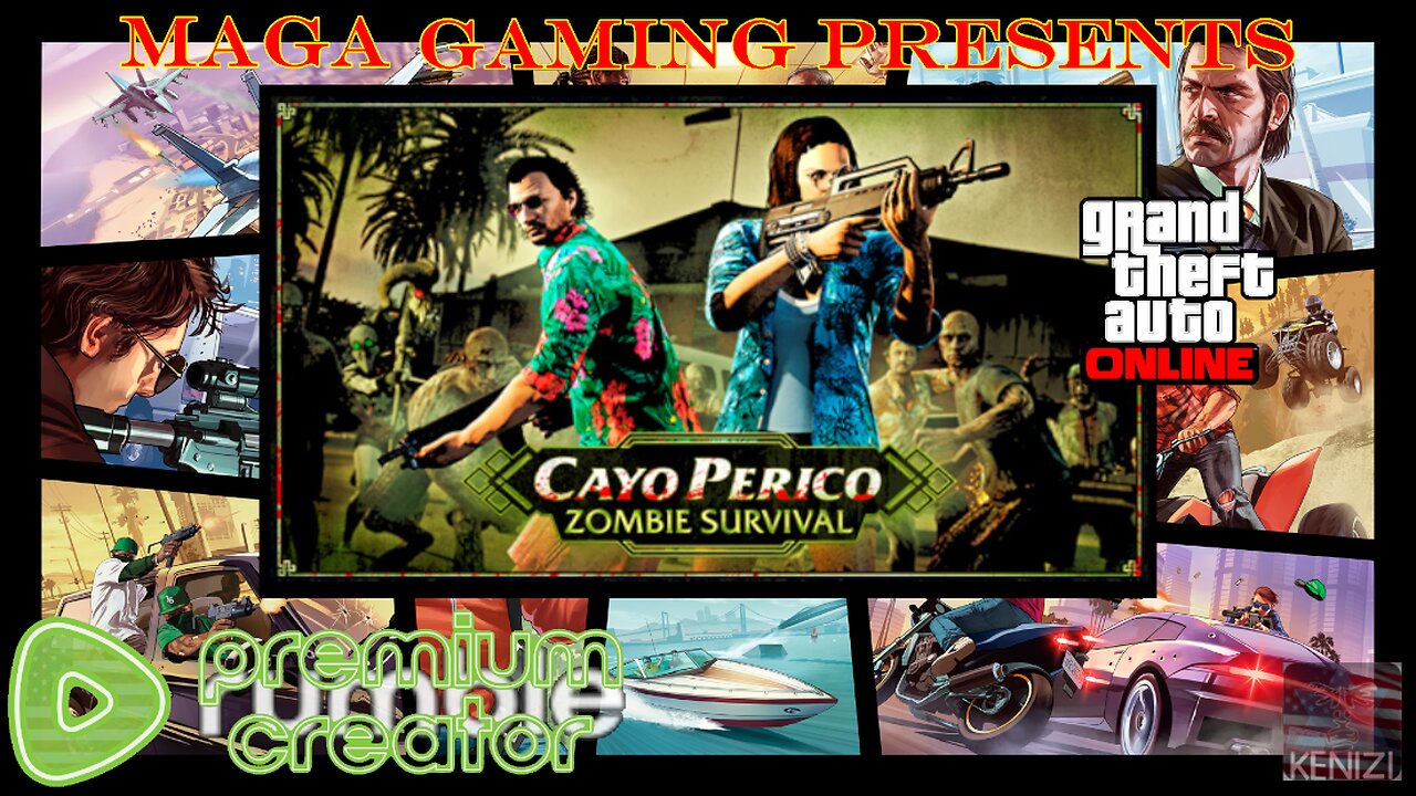GTAO [Enhanced] - Cayo Perico Zombie Survival Week: Tuesday