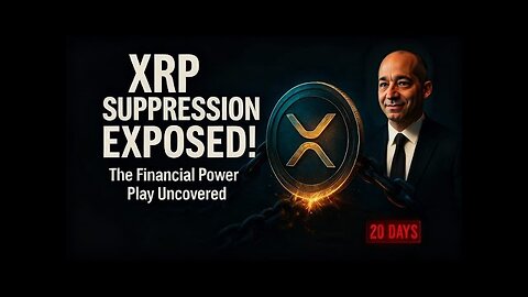 XRP Suppressed by Big Money Proof They’re Holding Back The Surge!"