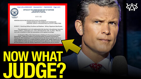 DoD Hegseth 'Revises Policy' to Spite Judge