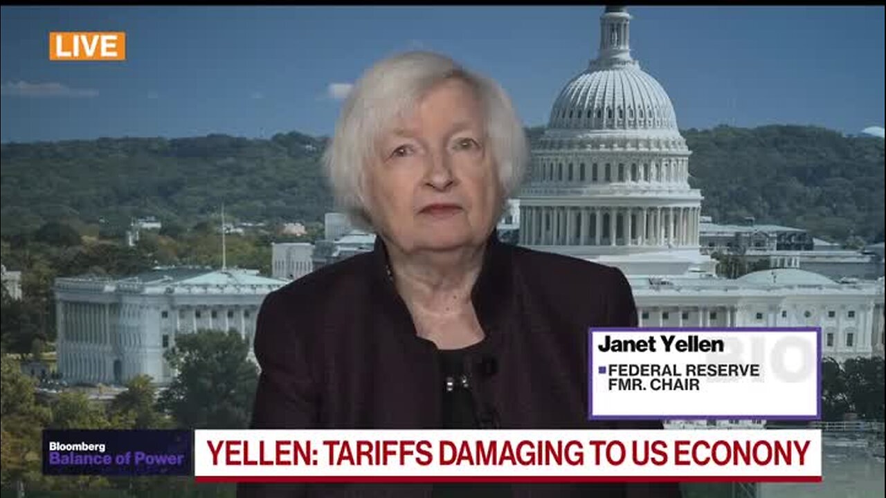 Janet Yellen: Trump’s Tariffs Are Going to Produce Decoupling from China; ‘I Regard That as Very Undesirable’