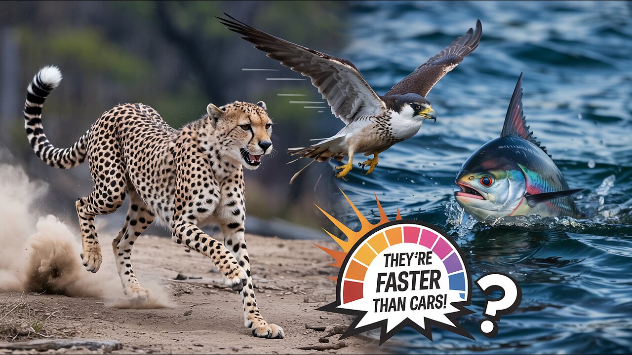 Top 10 FASTEST Animals on Earth ⚡ (You Won't Believe #1!)