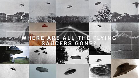 Where Have All The Classic Flying Saucers Gone?
