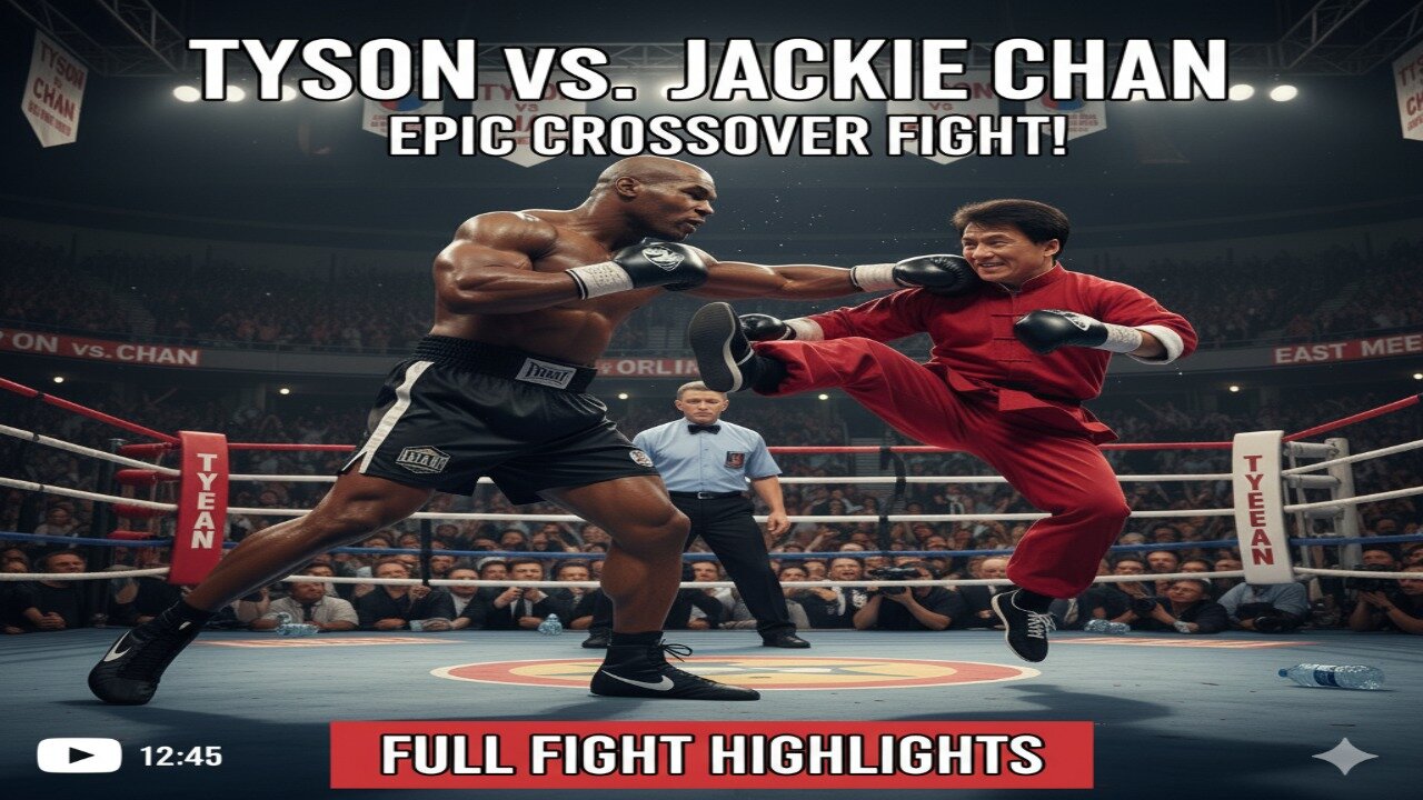 Jackie Chan 🥋 vs Mike Tyson 🥊🔥 | Kung Fu vs Knockout Power! 💥 #EpicShowdown