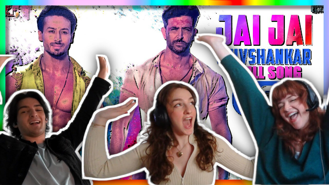 Happy Holi 🎊| Jai Jai Shivshankar REACTION | Hrithik Roshan, Tiger Shroff | WAR