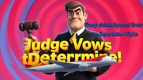 Judge to Decide If Trump Admin Ignored Order on Deportation Flights! 🚨 #TrumpNews #LegalBattle