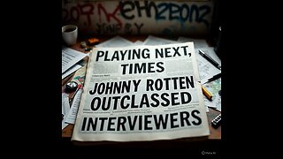 10 Times Johnny Rotten Outclassed Interviewers