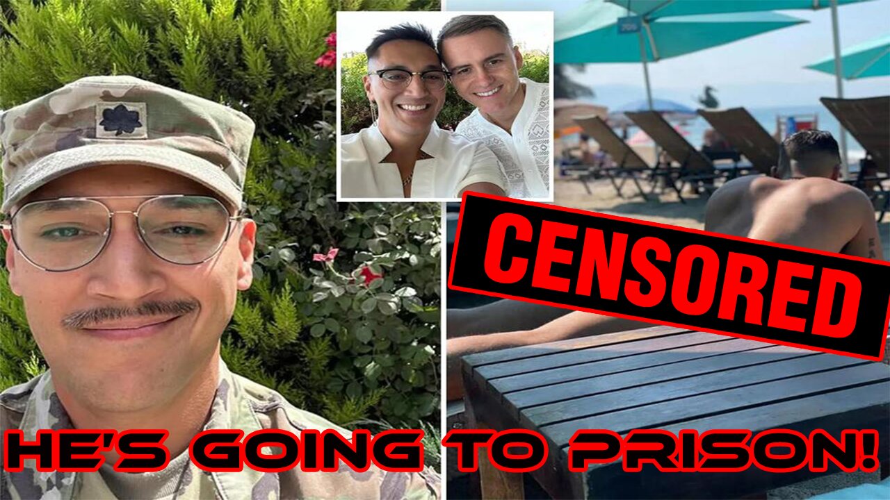 Gay Army Officer is GOING TO PRISON after his SHOCKING DOUBLE LIFE gets EXPOSED!