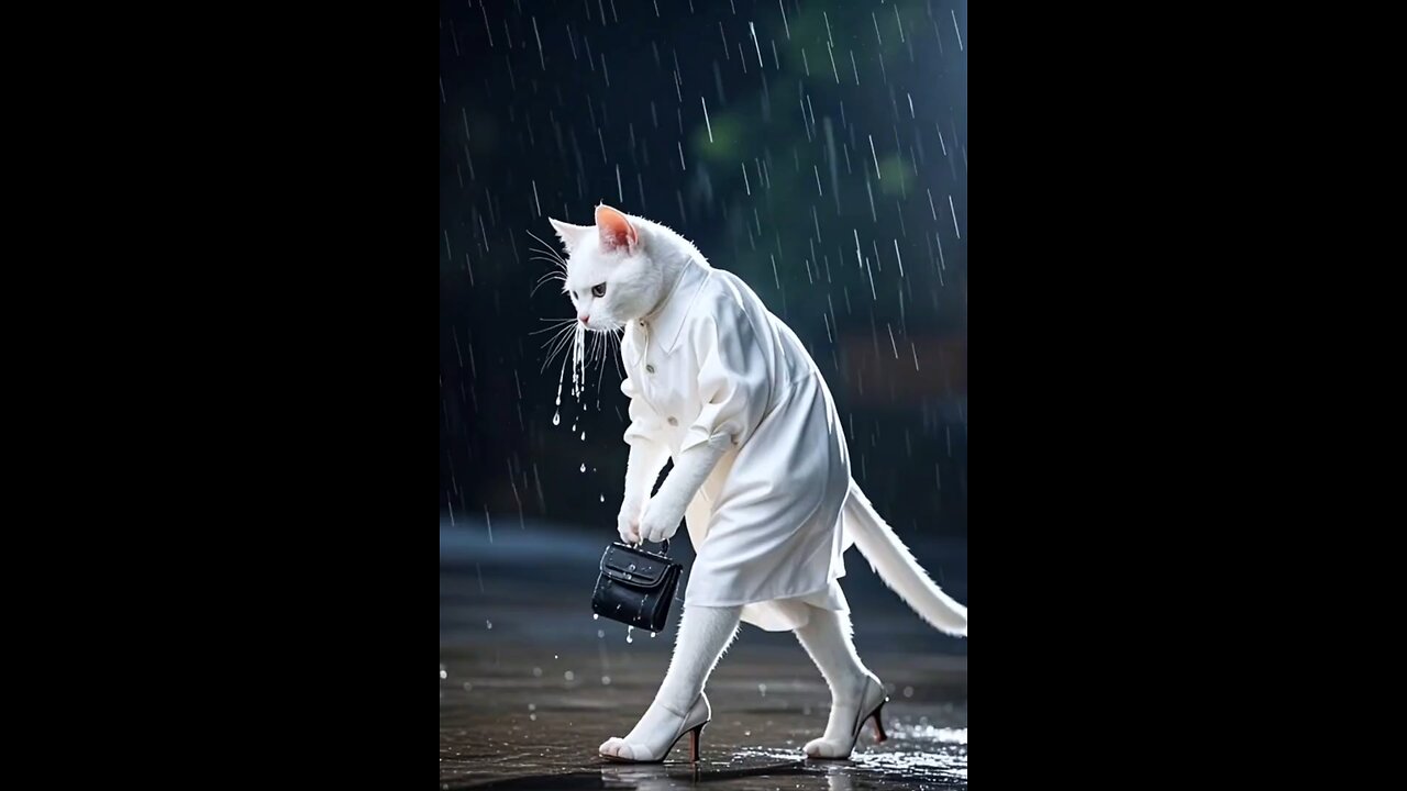 Beautiful sas cat video hard work to change herself