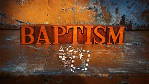 Let's Talk Baptism