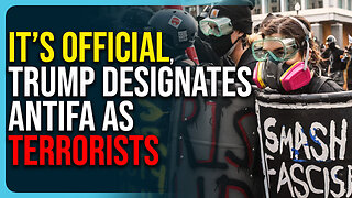 It’s Official, Antifa Is A Terrorist Organization, Big Tech Must Ban Antifa Accounts
