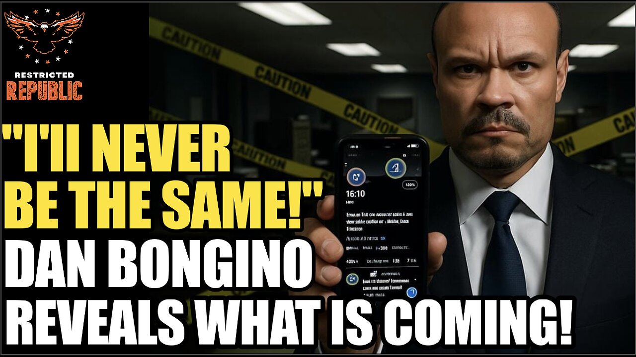 “I’ll NEVER BE THE SAME!” Dan Bongino Reveals What Is Coming!
