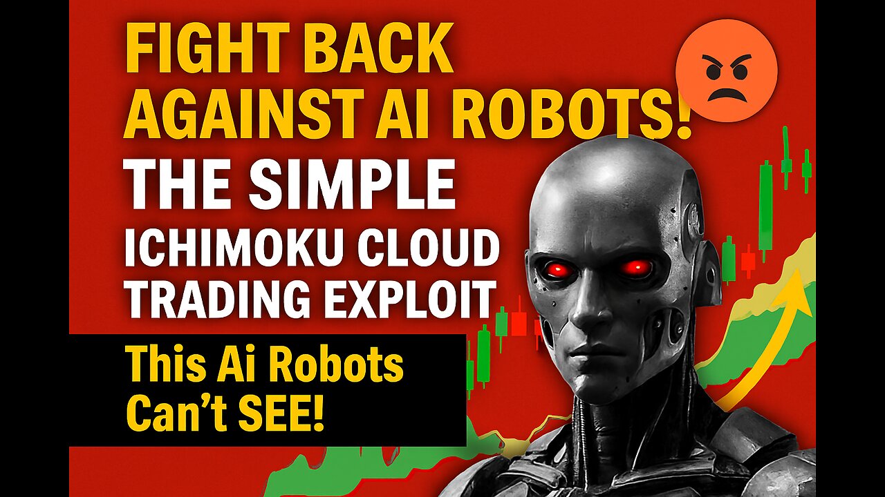 FIGHT BACK AGAINST AI ROBOTS! 😡 The Simple Ichimoku Cloud Trading Exploit That AI Robots Can't See!