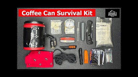 Coffee Can Survival Kit Project