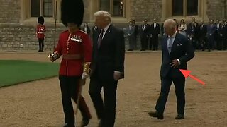 Royal family rolls out the red carpet for #Trump at Windsor Castle #KING #ENGLAND