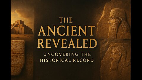 The Ancient Revealed — Uncovering the Historical Record.