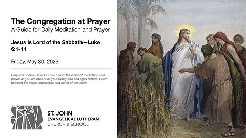 Jesus Is Lord of the Sabbath—Luke 6:1-11