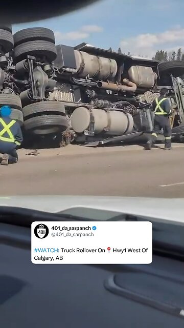 Rollover In Calgary Alberta