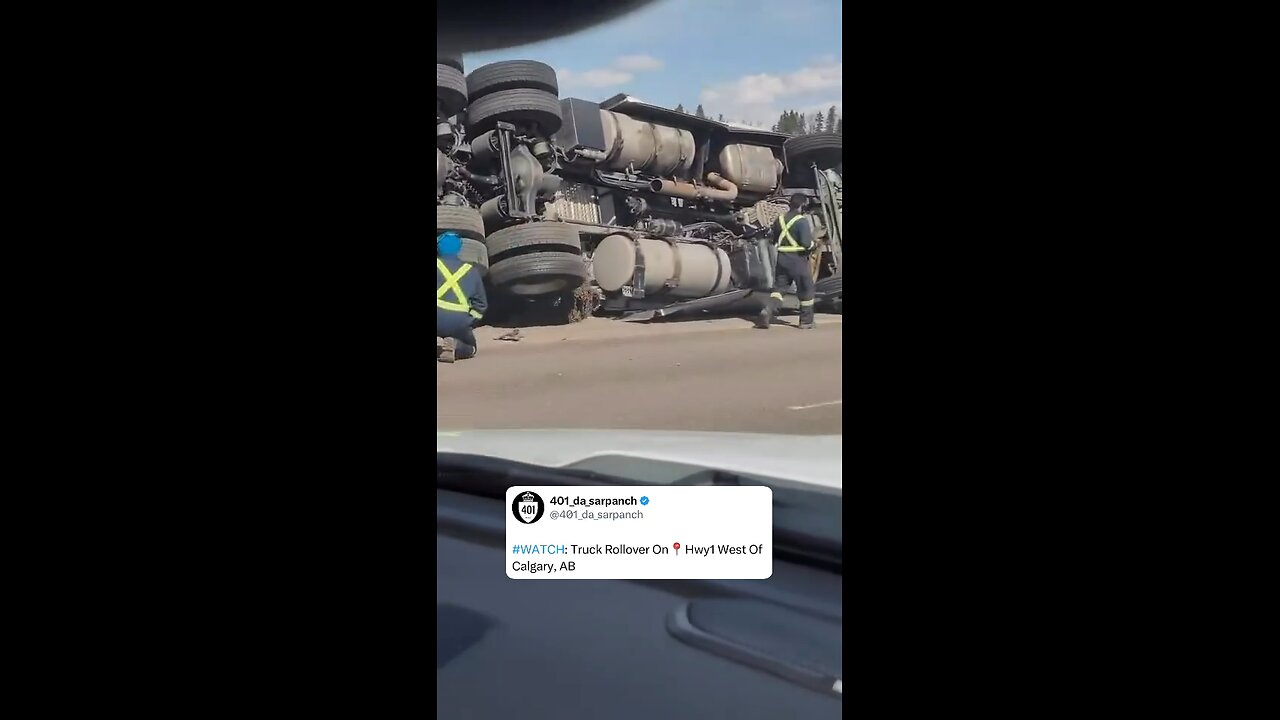 Rollover In Calgary Alberta