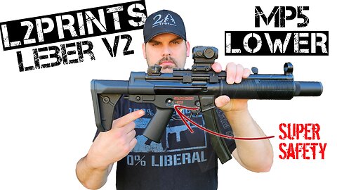 L2Prints Leber V2 MP5 Lower - Classic look, Extreme Capability