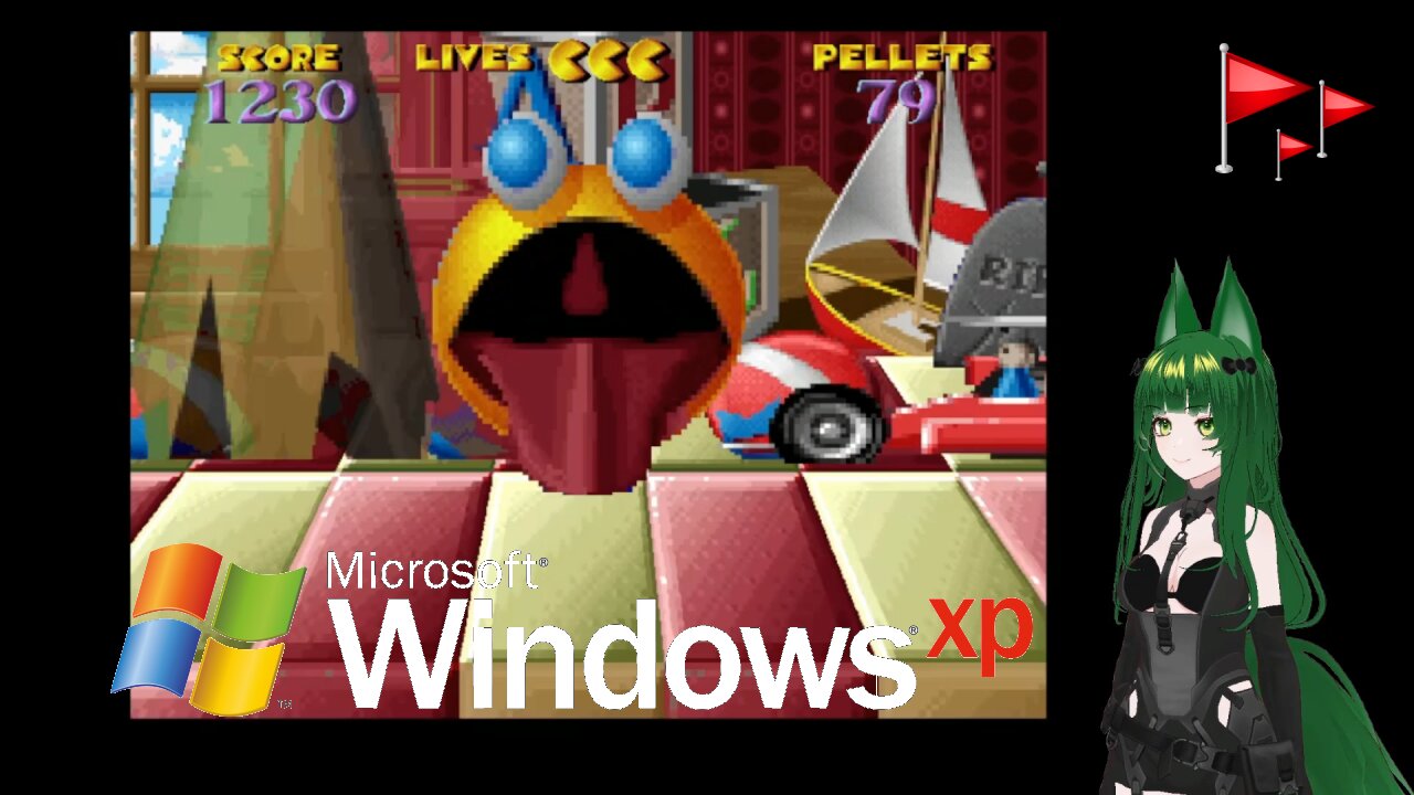 Windows XP Gaming : 3D Maze Man : Cube : Tremulous : Jaime Redd Plays.