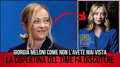 GIORGIA MELONI SULLA COPERTINA DELLA RIVISTA AMERICANA TIME del 24 luglio 2025