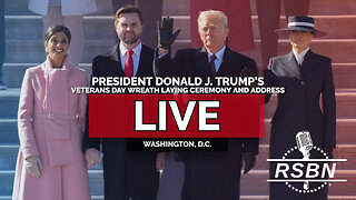 LIVE: President Trump’s Veterans Day Wreath Laying Ceremony and Address - 11/11/25