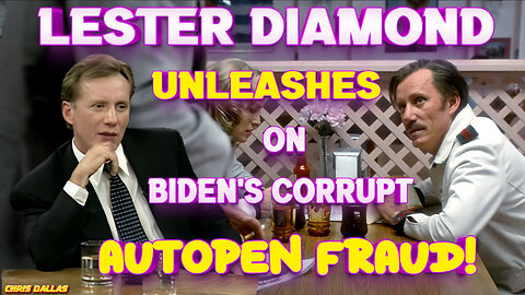 Lester Diamond Joins Vinny! Exposing Biden’s Autopen Scandal! Lester Calls Out Biden’s Corruption!