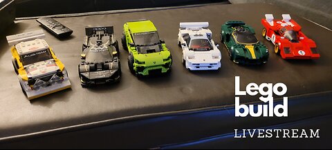 Lego Build #71-koenigsegg unboxing 1:30PM PST
