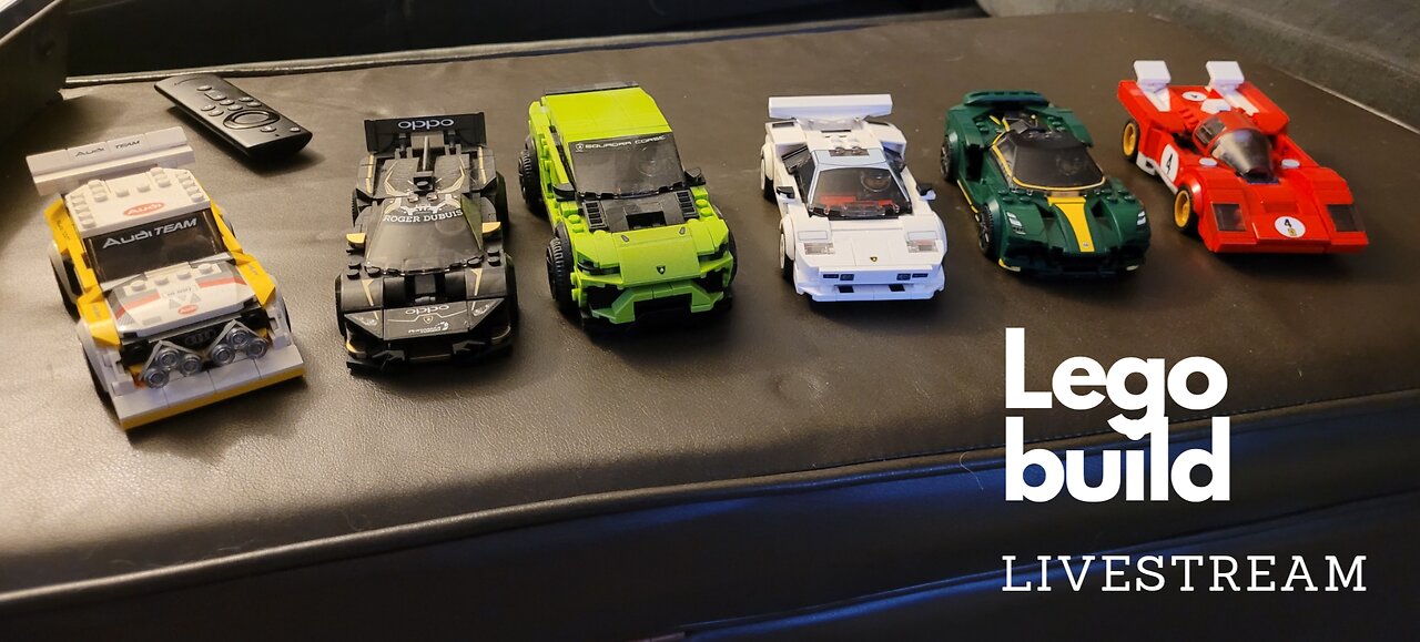 Lego Build #71-koenigsegg unboxing 1:30PM PST