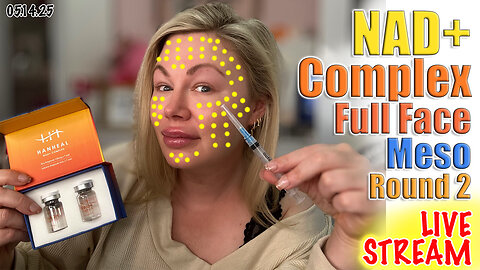 Live Hanheal NAD+ Complex Full Face Meso: Round 2, AceCosm.com and code Jessica10 Saves you money