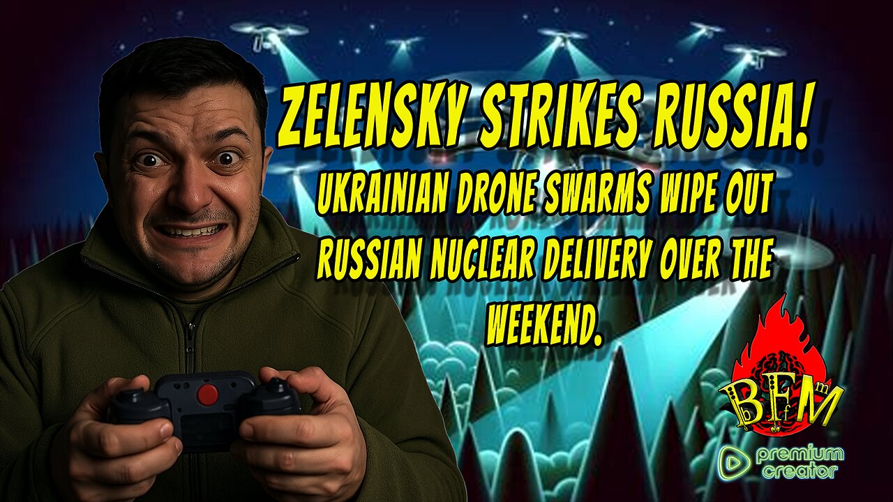 Massive Drone Strike Hits Russian Bombers—Has the War Entered a New Phase?