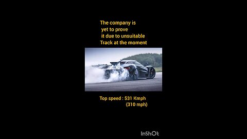 531 Kmph Top speed
