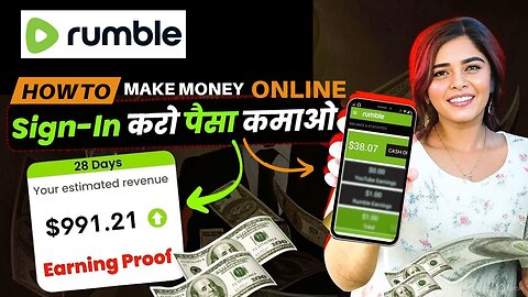 How to Make Money on Rumble | Earn Online Fast | how earn money Work from Home Tips 2025