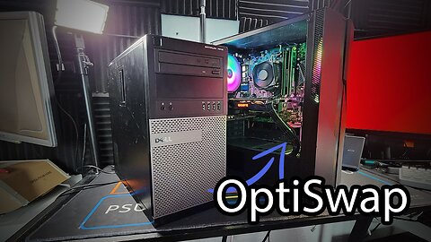 (2023) How to Case Swap Dell OptiPlex + fit bigger GPU