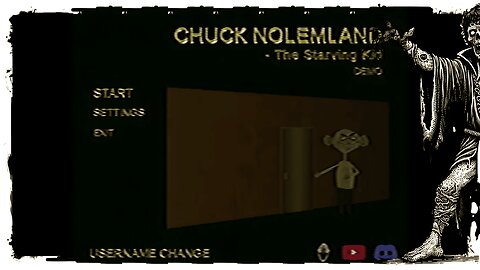 Full Gameplay, No Commentary - Chuck Nomland The Starving Kid