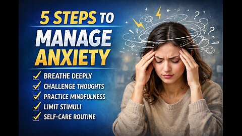12345 step manag anxiety