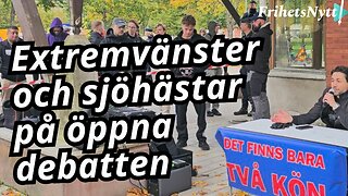 Blev det något drama på Nicka Alinias universitetsdebatt?