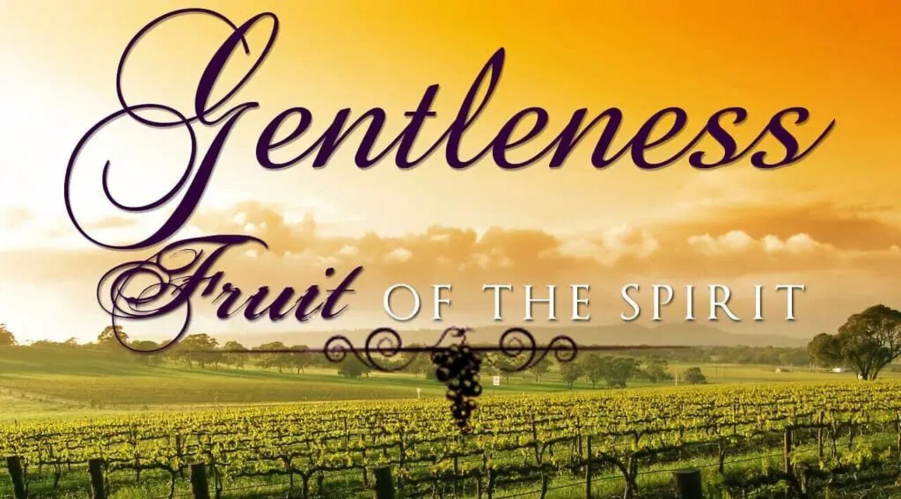 Fruit of The Spirit: Gentleness